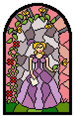 Lady in a doorway